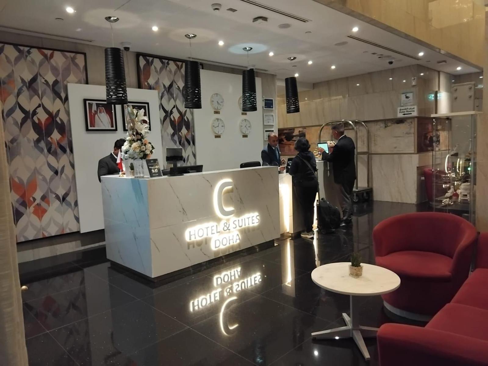 C - Hotel And Suites Doha Exterior foto